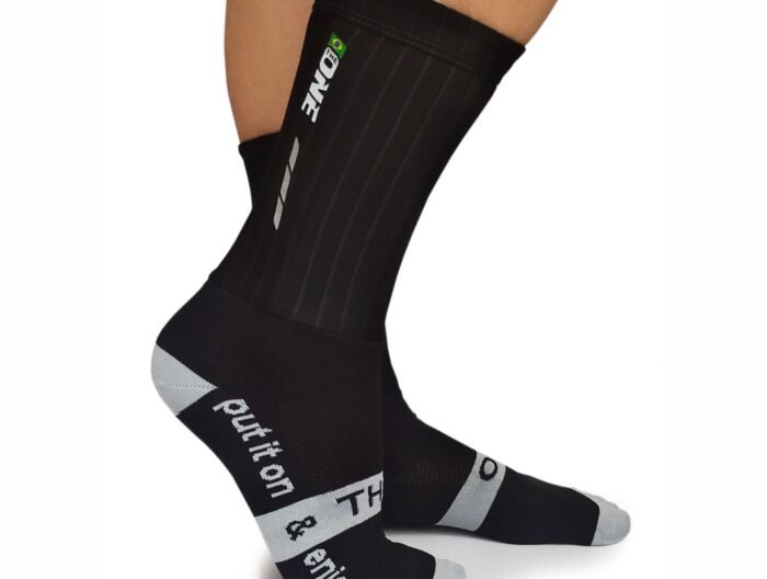 Meia Aerodinâmica Protour Preta