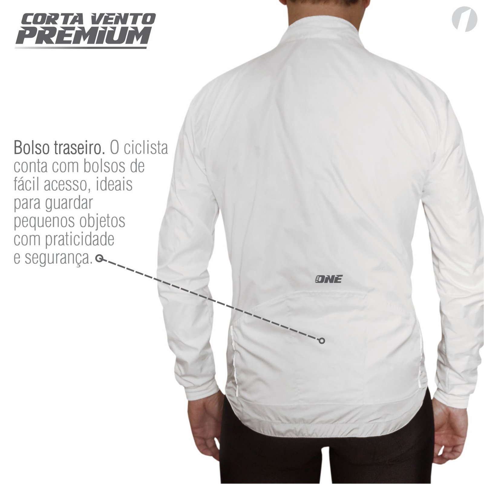 Corta Vento - Branco - Imagem 6