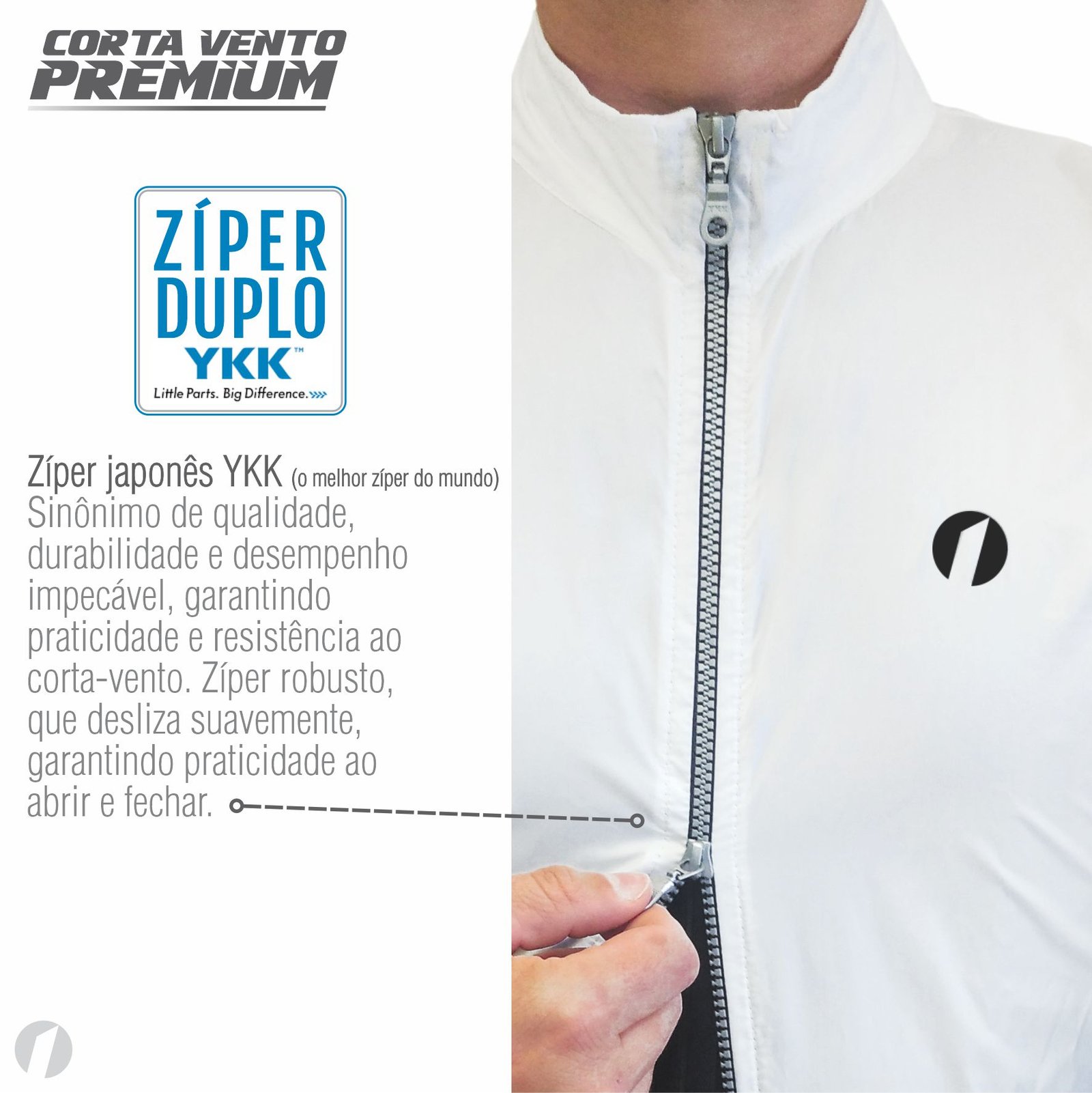 Corta Vento - Branco - Imagem 2